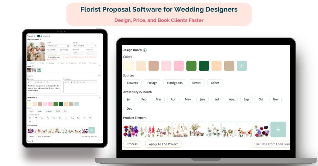 Florist Proposal Software That Books More Weddings | True Client Pro