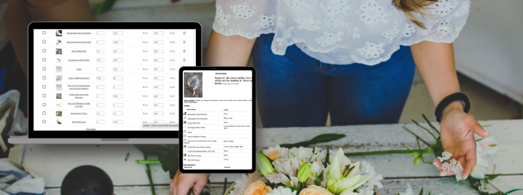 Creating Profitable Recipes With Floral Management Software True Client Pro