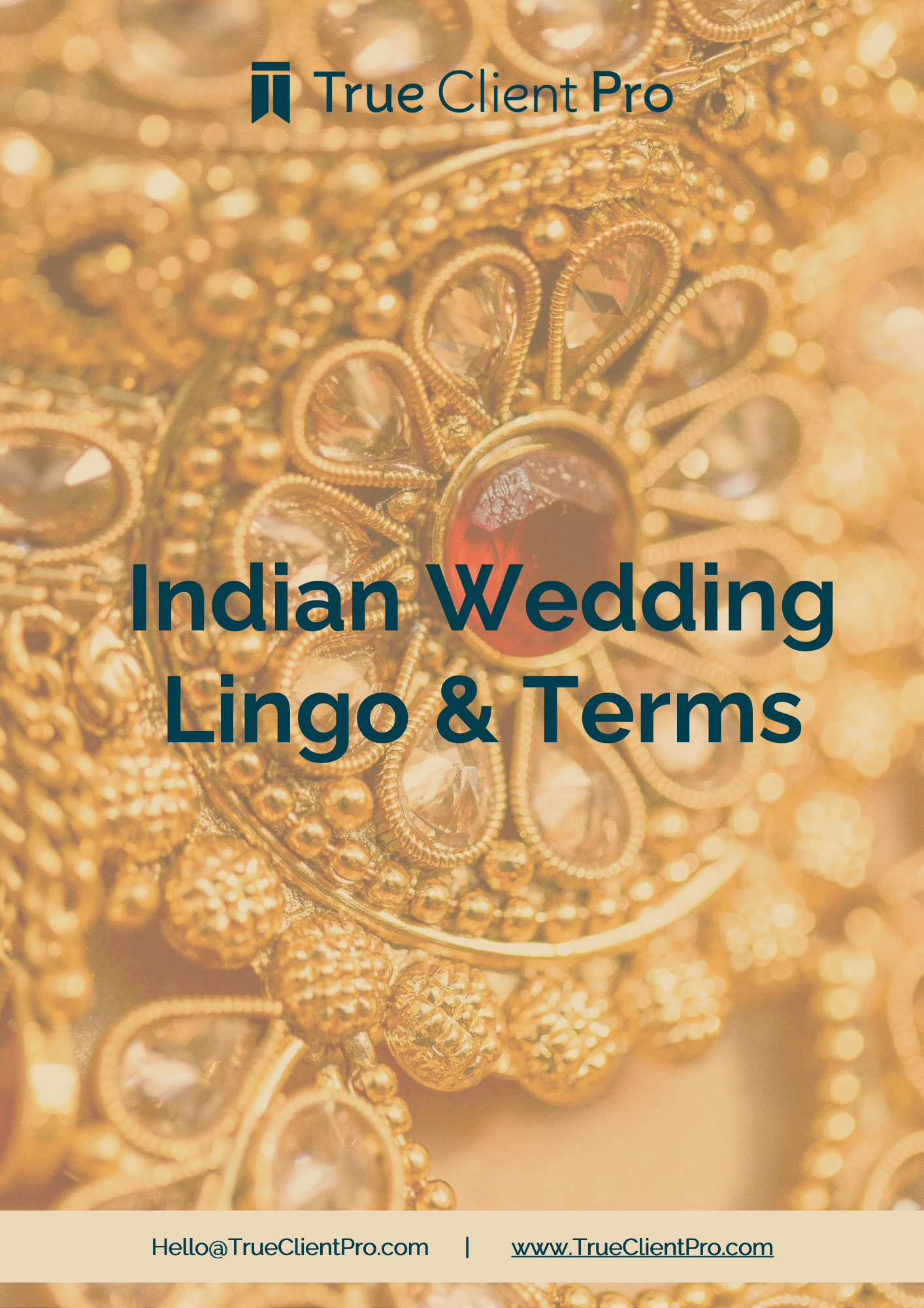 Indian Wedding Lingo & Terms Freebie